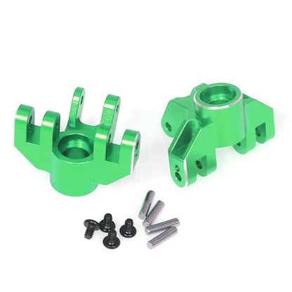 Compatible with LOSI for Mini for LMT 4X4 for Brushed for Monster Truck 1/18 RC Car Aluminum Alloy Front Steering Cup Kit Upgrade Parts RC Accessories