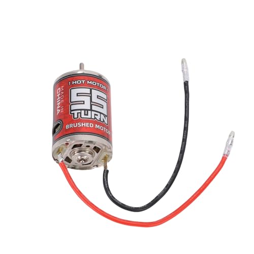 SUNGOOYUE 540 Brushed Motor 55T, Iron Copper Electric Motor Replacement Part for RC Crawler Car Boat Upgrade, High Sealed Bearing for HSP