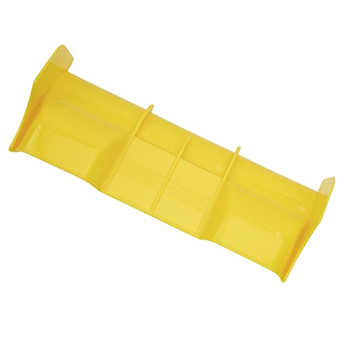 RC Force Rear Spoiler High-Down Force Body Wing Tail Compatible with HPI HSP Redcat 1/8 RC Off Road Short Truck Buggy Car Truck (Yellow) - color: Yellow