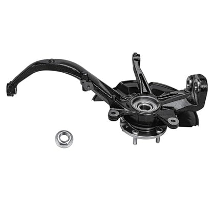 Detroit Axle - Front 2pc Steering Knuckle CV Axle for Ford Fusion | Mercury Milan Lincoln MKZ 2006-2012 Passenger Side CV Axle Steering Knuckle & Wheel Bearing Hub Replacement - size: 2UX47648/Pair