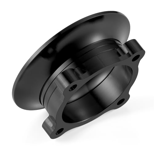 Aluminum Cooling Fan Cover Air Inlet Channel ESC Cooling Fan Heatsink Mounting Hole Distance 25mm for 1/10 RC Sakura D4 Drift Car Model Racing Car Upgrades (Black) - color: Black