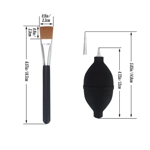 GiantBee Statue Cleaning Kit, Anti-Static Brush, Professional Model Cleaning Brush, Soft Cleaning Kit, Model Dusting Brush for Statues, Collectible Figurine Cleaning Kit