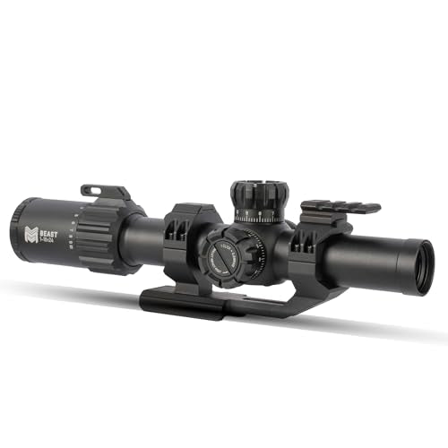 Monstrum Beast ED 1-10x First Focal Plane FFP LPVO Scope - style: CM9 Reticle