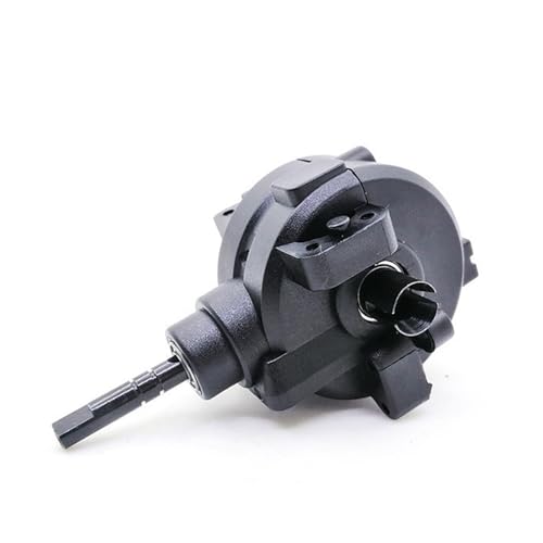1/10 RC Car Rear Drive Diff Gear Box Assembly Set Upgraded Parts Compatible with 1:10 Car HSP Redcat Himoto Volcano EPX 94106 94107 94108 94111 94123 - color: Black