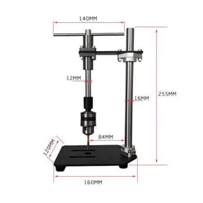 Tapping Tool; Tapping Machine; Precision Hand Tapper; Tap Holder Wrench. Includes A Small Vise and 6 Taps