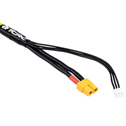 1PC 600mm 2S XT60 Lipo Battery Charging/Balance Cable Leads with 4mm/5mm Bullet Connector - style: 2S XT60 Charger Plug