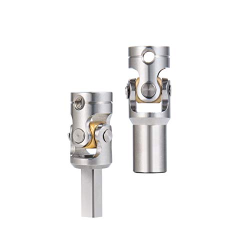 RC-Hub 1Pcs RC Driveshafts Metal Drive Shaft 45-50/47-57/55-67/60-80mm for 1:14 Tamiya Trailer Tractor Truck RC Crawler Car (45-50mm) - size: 45-50mm