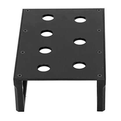 RC Car Work Stand Wear Aluminum Alloy RC Car Repair Workstation for 1/8 for 1/10 RC Truck Scales (Black) 1/10 Rc Car Stand