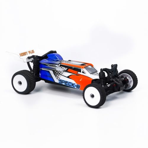 Helidirect RADIANZ Hobby Plus Speck-B Nexo Airbrush Lexan Body Overheat – Pre-Painted Lightweight Body Shell for HobbyPlus Speck-B RC Car - color: Overheat