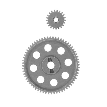 Hemoton Rc Car Kit Hsp Rc Car Replacement Gear Scale Metal High Strength and Precise Matching - color: Dark Grey, size: 1.50X1.30X1.30CM