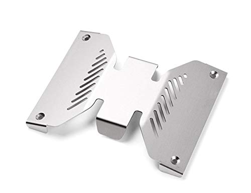Stainless Steel Center Chassis Preotect Armor Skid Plate for VP 1/10 VS4-10 Crawler - Small