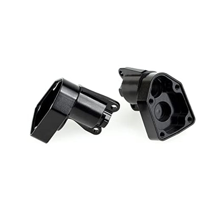 LCX Racing 1/18th RC Crawler Car Rear Portal Axles Aluminum Portal Axle Components for Axial Capra UTB18 Unlimited Trail Buggy, Upgrades Parts Accessories (Portal Housing)