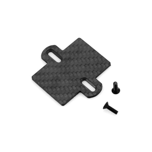 For Traxxas For Slash 4X4 2WD 1/10 Carbon Fiber ESC Mount Plate Short Course Truck Upgrade Parts Accessories Models