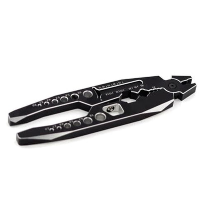 RC Crawlers Components For SCX10 For TRX4 1/10 Metal Shock Absorber Pliers Ball Nose Pliers Clip RC Car Upgrade Practical Assembly Disassembly Tool Car Parts(Silver) - color: Silver