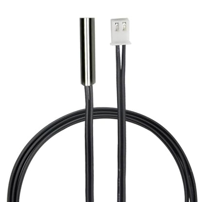 10K Temperature Sensor Probe, 3pcs 1 Meter Waterproof Temp Sensor Probe, Stainless Steel 3950 NTC Thermistor Sensor Probe, Digital Temp Transmitter Extension Cable