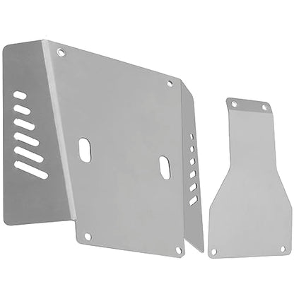 Stainless Steel RC Chassis Armor Protector Guard RC Skid Plate Compatible with Tamiya CC01 1/10 RC Crawler