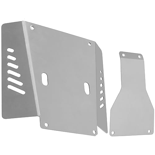 Stainless Steel RC Chassis Armor Protector Guard RC Skid Plate Compatible with Tamiya CC01 1/10 RC Crawler