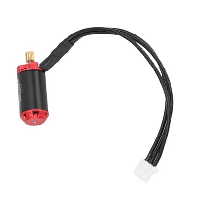 RC Brushless Motor, Aluminum Alloy 1224 3600KV Outrunner Motor for Axial SCX24 RC Cars, High Efficiency, Quiet Operation, for 1/18 and 1/24 Crawler