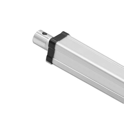 6" (150mm) Stroke 12V Silent Electric Linear Actuator Silver | 330lbs (1500N) Load Capacity, IP55 Waterproof - color: Silver, size: 6"