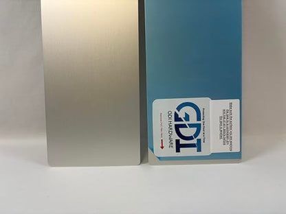 Protection Plates/Push Plates (Aluminum, 4 x 8) - color: Aluminum, size: 4 x 8