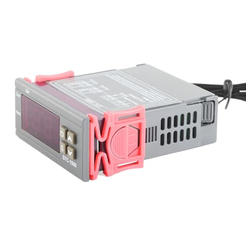 Digital Temperature Controller, STC 1000 Cooling and Heating Thermostat with Sensor, for Temperature Measurement and Control (AC110~220V) - style: AC110~220V