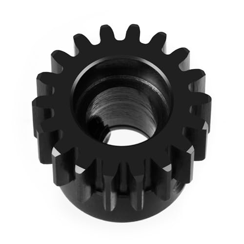 LSG 8mm M1 16T 17T 18T 19T 21T 24T 26T 27T 29T Steel Pinion Gear | for 1/5 X-MAXX RC Model Car Buggy Truck Hardened Steel 8mm Shaft Motor M1 Pitch Gears Upgrade Parts - size: 18T