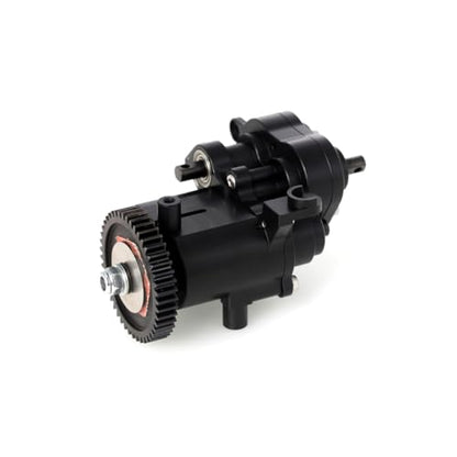 LCX 1/10th RC Crawler Car CNC Machined Aluminum Transmission Complete Gearbox for TRX4 TRX6, Upgrades Parts Accessories