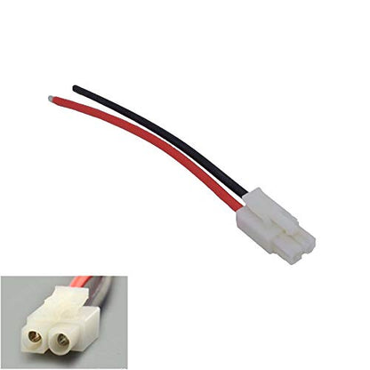 3 Pairs Compatible with Tamiya Plug Battery Connector Male and Female Adapter Cable with 20cm 14awg Silicone Wire