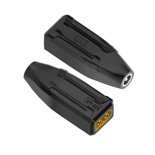 chenyang XT60 to DC Adapter,DC 5.5x2.1mm Female to XT60 Male Bidirectional Charging Conversion Adapter for Aircraft Model/Car Model/Remote Control Toy/Battery Charger - style: DC Female to XT60 Male