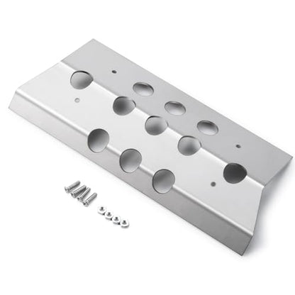 Stainless Steel RC Skid Plate Rear Bumper Protector Chassis Guard Board Protector Plate Protection Compatible with 1/10 TRX6 TRX-6 RC Crawler Car Upgrade Parts | RC Car Chassis Guard Board Protector Plate Protection Compatible with 1/10 TRX-6 RC Crawler C