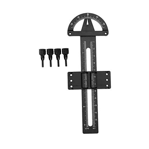 VGEBY RC Shock Absorber Tool, Adjustable Aluminium Alloy Measurement Wheel for Precision Tuning RC Car Suspension Accessories for Hobbyists, Model Builders, Off-Road Enthusiasts