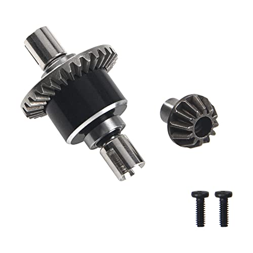 ShareGoo 144001 Differential Gear Set, Diff Bevel Gear Set Compatible with WLtoys 144001 1/14 RC Car Buggy Upgrade Parts