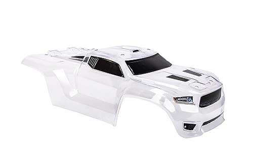 Custom Body Compatible for Sledge 6S 4WD 1/8 Truck Shell Cover (Clear Unpainted) - color: Clear Unpainted