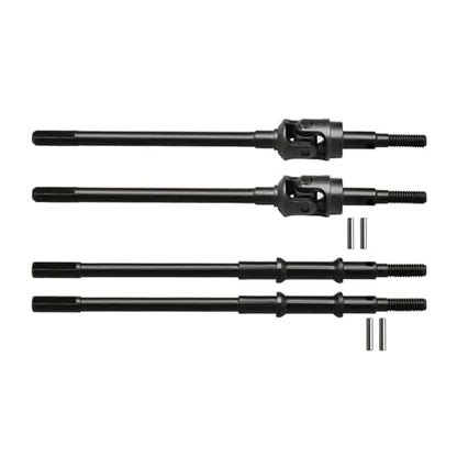 Axial SCX10 II AR44 Axle Front Rear Joint CVD Drive Shaft Bevel Gear Set Universal Shaft Bearing for 1/10 RC Crawler Car 90046(F) - color: F