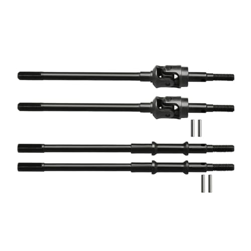 Axial SCX10 II AR44 Axle Front Rear Joint CVD Drive Shaft Bevel Gear Set Universal Shaft Bearing for 1/10 RC Crawler Car 90046(F) - color: F