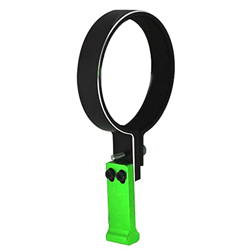 RC Transmitter Steering Wheel Trigger One-Handed Control Adapter Compatible with Flysky gt5 Traxxas TQI Dumborc Remote Controller Transmitter 1.55"-1.65" Steering Wheel (Green) - color: Green