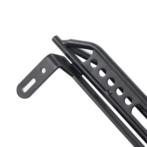 TRX4 Side Pedal Metal Step Foot-Plate Pedal Running Board Compatible with Traxxas TRX-4 Defender Bronco1/10 RC Crawler Car Body Shell Accessories