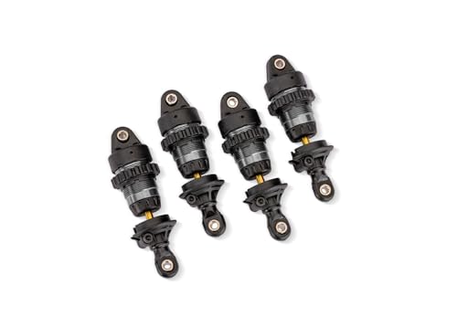 Traxxas Gray Aluminum Mini GTR Short Shocks (4)