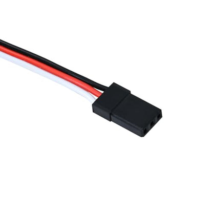 20pcs 3-Pin RC Servo Extension Cable 5 Types Including 10/15/20/30cm Male to Female and 15cm Y-Type Extension Wire Compatible with JR JST Futaba for RC Cars Airplanes Servo Receiver Connection