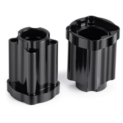 Aluminum 7075 Rear Hubs Axle Mount Set 0 Degree Rear Axle Mount Lockout for LOSI 1/18 Mini LMT 4X4 Brushed Monster Truck RTR Upgrade Parts