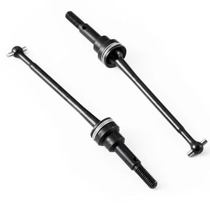 MORLORDY 2Pcs Front CVD Driveshafts Dogbone for 1/12 WL 12428 RC Off Road Truck Upgrade Parts