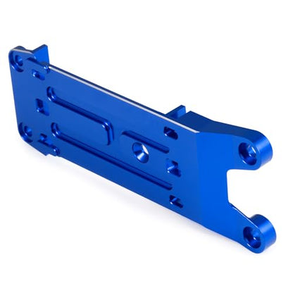 Aluminum Rear Tie Bar Mount Suspension Holder Blue CNC Machined Rear Chassis Brace Tie Bar Mount for Tra-xxas X-Maxx 6S 8S Truck Rc Car Upgrade Parts