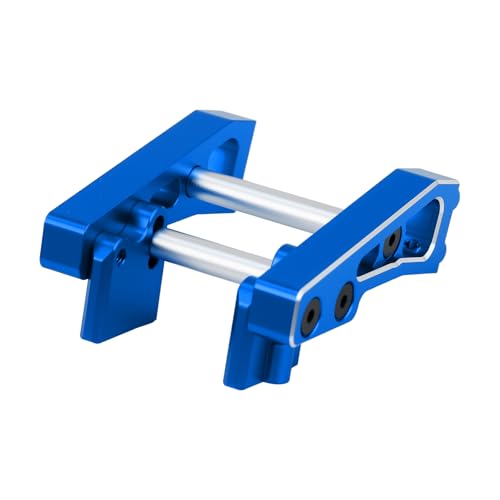 Aluminum Alloy Rear Wing Mount for Arrma 1/14 Typhon GROM Upgrade Parts (Blue) - color: Blue