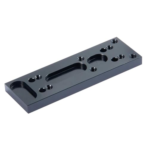 Rc Car Parts for Axial for SCX10 D90 1/10 Metal Great Transfer Case Gearbox Transmission Mount Fixing Plate Replacement RC Car 1/14 Truck Upgrade Parts(Fixing Plate) - size: Fixing Plate