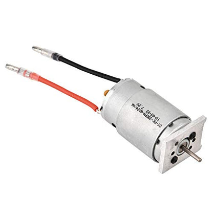 RC E9661 Motor 390, Brushed Motor 390 with Fixed Plate 1/16 RC Car Spare Parts for Truggy Short Course 1631 1651 1621 Car Model Accessory Smax