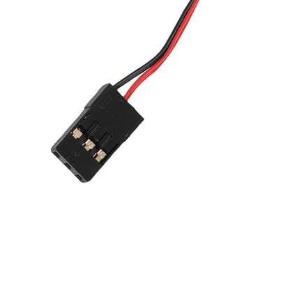 Brushless ESC, IP67 Rainproof Advanced Heat Dissipation, RC Electronic Speed Controller 25A 2-3S LiPo for 1/24 1/18 1/16 Scale Crawlers Motors