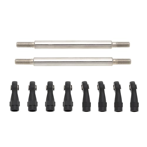 MEUS RACING 1/10 Links Steel Chassis Links Kit for Traxxas TRX4 Axial SCX10 Tamiya CCO1 Redcat Gen8 1/10 RC Crawler (65mm) - size: 65mm