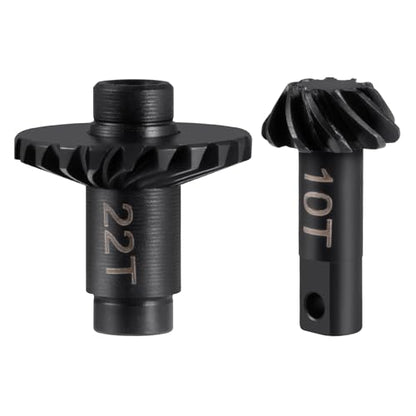 10-22T Overdrive Diff Gears for Tra-xxas TRX4M Bronco Defender | K10 F150 1/18 RC Crawlers Upgrades Parts Helical Differential Gear Set - style: 2set 10-22T
