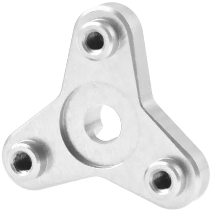 Aluminum Alloy Slipper Clutch Eliminator Compatible with Traxxas E-Maxx E-Revo Summit T-Maxx 3.3 Revo 3.3 1/10 RC Car Upgrade Parts (Silver) - color: Silver