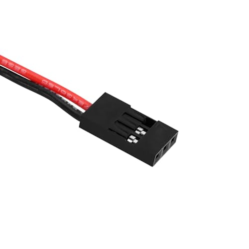 INJORA 2PCS LED Whip Light Side Fixed for 1/18 SCX24 1/24 RC Crawlers(Red) - color: Red